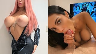 Horny Stepsister in Hentai Mood.. she is Crazy about Deepthroat and Hot Rough Sex - Lana Myers