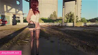 Jeny Smith went to an Abandoned Construction Site for Thrills, but she didn't Expect next