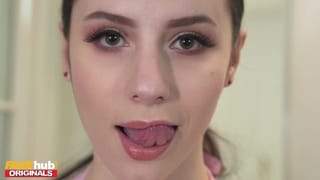 FAKEhub - Big Tits Curvy Cock Tease Cheats on her Boyfriend Sharing a Room with Older Man