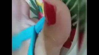 @tici_feet IG Ticii_feet Ticii Feet Showing new Havaianas Flip Flops (preview)
