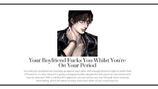 Your Boyfriend FUCKS you whilst you're on your Period [boyfriend ASMR Roleplay] [audio for Women]