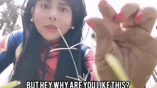 Giantess Débora Tease and Crush you (Español)
