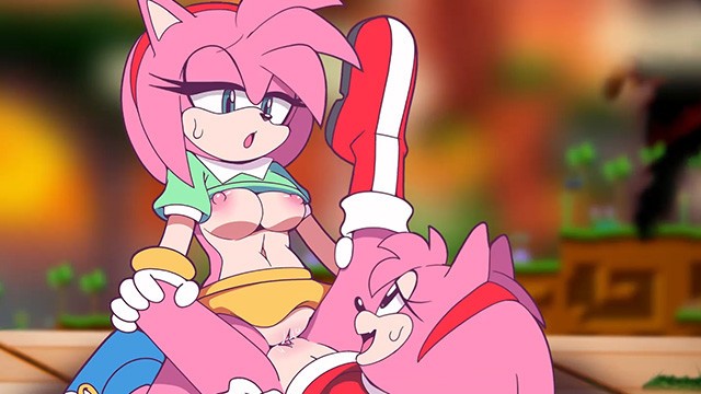 Amy Rose x Rose [animated Loop]