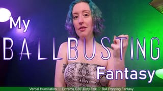 MY BALLBUSTING FANTASY - Preview - Ball Popping Ballbusting Castration Dirty Talk by miss Faith Rae
