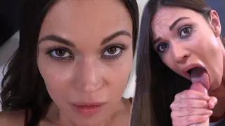 Alyssa Reece Begs for Cum - POV | BLOWJOB | DEEP CREAMPIE | SCREAMING ORGASM | MILF | DIRTY TALK