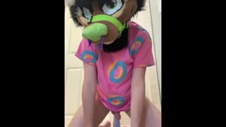 Furry Fucks self with Horse Dildo : Chuckles Shep - Pornhub Gay