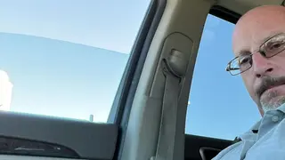 Man Masturbating and Cumming in Public