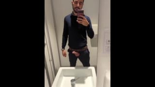 Horny Jerks off in Workplace Toilet - Pornhub Gay