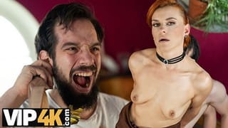 MATURE4K. Redhead haven't had Sex for a while and Managed to Seduce her Neighbour
