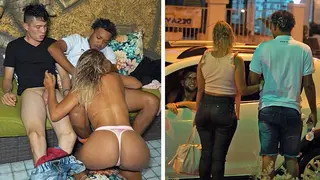 Horny Step Mom Fucks her Step Son in DP Threesome!