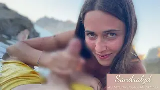 Me Bebo TU Corrida En Una Copa De Cristal En El Mar