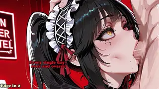 No Nut November Day 9 : Kurumi Tokisaki Fucks you over and over again with her Technique