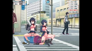 [hentai Game in my Town what can't be done in Time is done Between.Time Stop 2D Animation.
