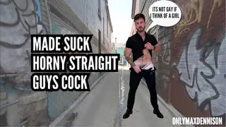 Straight Friend made Suck Horny Straight Guys Cock - Pornhub Gay