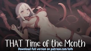 THAT Time of the Month - Lesbian Hentai and Oviposition