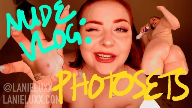 Nude Vlog: Photoshoots and Solo Content - behind the Scenes with a Disabled C...