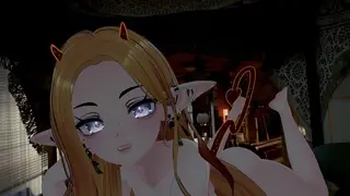 Cutie Succubus Roommate Sucks your Dick Hard :3 ( POV - ASMR VR RP )