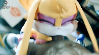 Grab her Ears and Facefuck Rough her Bunny Throat! (Bunnie Rabbot from Sonic Series) | Merengue Z