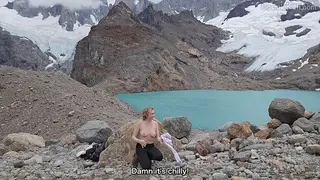 Busty Girl Flashing on Extreme Hike Trails | Nudist Vlog