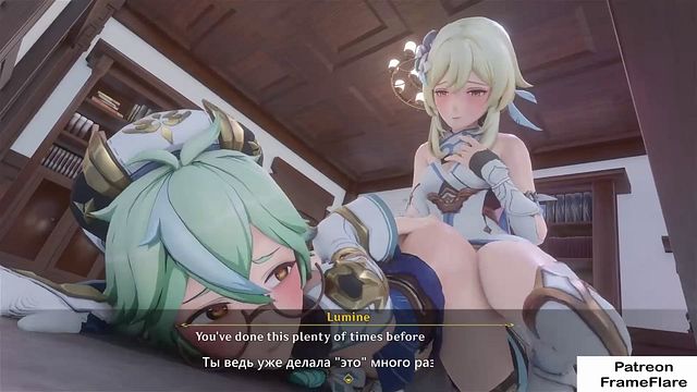 Sucrose x Lumine Futa Hentai