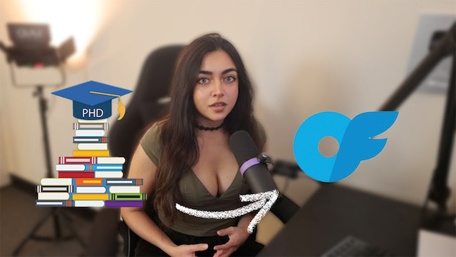 PhD Dropout to OnlyFans Model