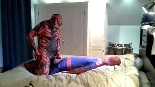 Carnage Humps Spiderman Dummy - Pornhub Gay