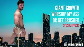 Giant Growth Worship my Ass or get Crushed - Pornhub Gay