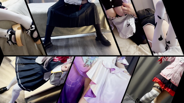 Cosplay Cyrene, Yuzuha, Mitaka, Alya. plus new Maid Outfits, High Heels, and more in the December Selection.