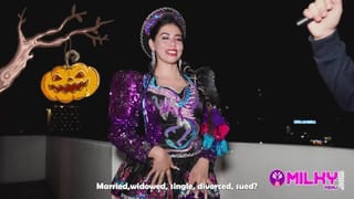 Horny MILF Decides to go to my Apartment and not to her Halloween Party - Gatidiosa