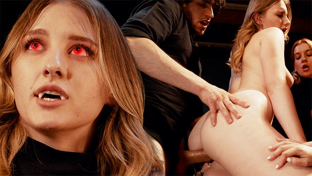 Vampire Gangbang Orgy - Hardcore Lesbian Employee Domination Turns Boss into Group Sex Slave