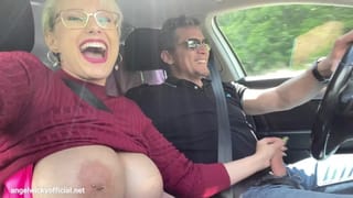 Angel Wicky Spontaneous Car Fucking