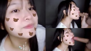 Cute Thai Girl Meet Random Guy for Free Sucking - สาวไทยน่ารักนัดอมควยชายเดี่ยวขับรถผ่านพอดีดูควยเลย