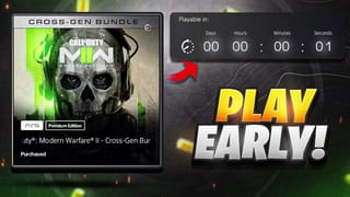 How to Play ''modern Warfare II Multiplayer'' Early on PS4/ PS5!