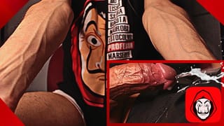 Money Heist Fanatic Masturbates