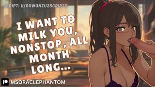 [F4M] you Meant Non-Stop Nut November, Right? [audio Porn] [NNN]