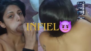 I Fuck my Friend who is Unfaithful to her Boyfriend and he Sends her Message - Cuckold - Unfaithful - Cheating