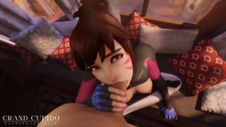 82% D.va Loving Gentle Blowjob [overwatch 2] [grand Cupido]