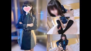 💙【aliceholic13】乃木◯系 制服黒髪女子に敬語でドs淫語責めされながら、靴下オナホコキで性癖破壊負け犬大量射精をする動画【ありすほりっく】