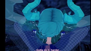 Warden with Big Boobs — Hentai Animation Minecraft Sex Story Part 1