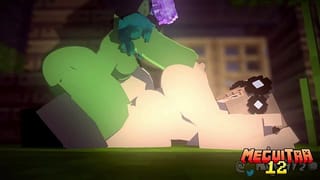 Livia X Cerena and a Secret Potion (Minecraft Porn)