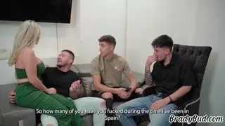 My Fiancé's Bitch is Unfaithful to me in an Epic Foursome - Tatiana Alvarez & Brady Bud & Rauls Bud