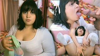 Rough Fuck and Blowjobs with a Stranger Delivery Man Lore Nishi