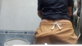 The Guy with the Huge Cock so Fat in his Pants, he Unloads it with 5 Jets of Semen in the Air - Pornhub Gay