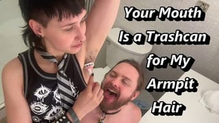 Human Trashcan for Armpit Hair - Gothex Rose - Preview