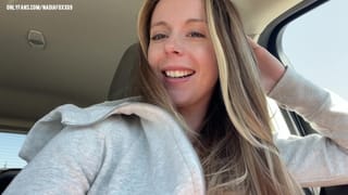Day in the Life of a Camgirl! Testing new Toys in the DRIVE THRU + MALL! so many Orgasms!!