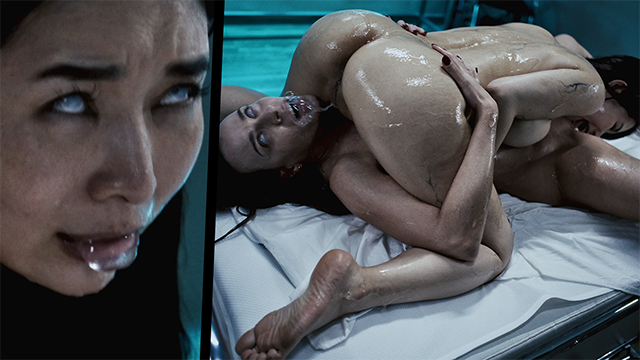 Alien Breeding - Horny Girls having Hardcore 69 with Lots of Pussy Eating & Scissoring at Hospital