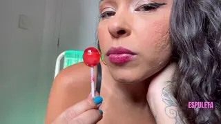 Punheta Guiada Chupando com Vontade
