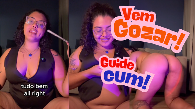 JOI Guided Masturbation/ Punheta Guiada: Eu Sou Sua Colega De Trabalho e Estou com Tesão Acumulado