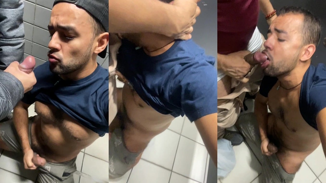 Quebradaboy porn video – Servindo os pedreiros da obra do condominio com oral e anal no box do banheiro.