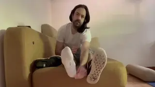 Removing my Stinky Sneakers, you Sniff my Socks - Pornhub Gay